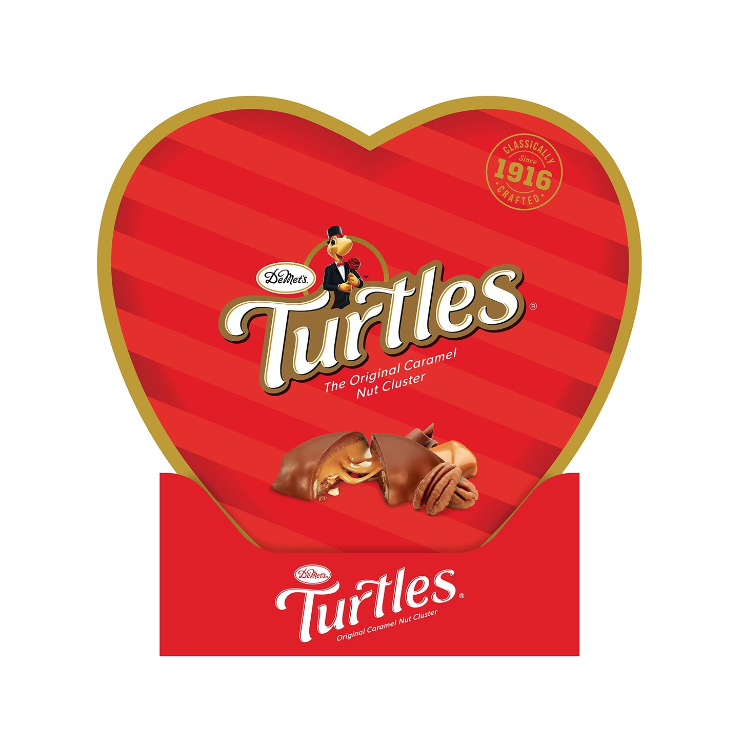 DeMat's, Turtles Valentine's Box, 6.5 Ounce