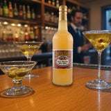 Boscoli Dirty Martini Olive Juice - 25 oz Bottle, Pack of 2, All Natural, Gluten-Free - Premium Cocktail Mixer for Martinis & Bloody Marys