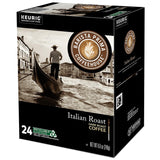 Barista Prima Italian Roast Coffee, Keurig K-Cup Pods, Dark Roast, 96/Carton (66149)