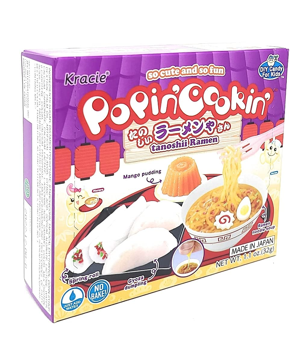 Popin Cooking DIY Candy Ramen Kit, 1.1 Ounce - 3 pack