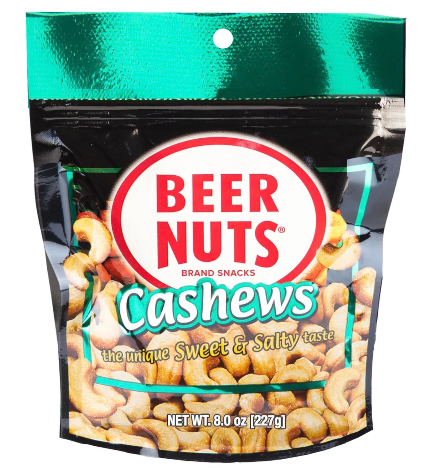 Beer Nuts Cashews, Travel Packs, Crunchy Party Pretzels, Cheese Sticks, Sesame Sticks, Roasted Corn Nuts, & Original Roasted Sweet Glazed Salted