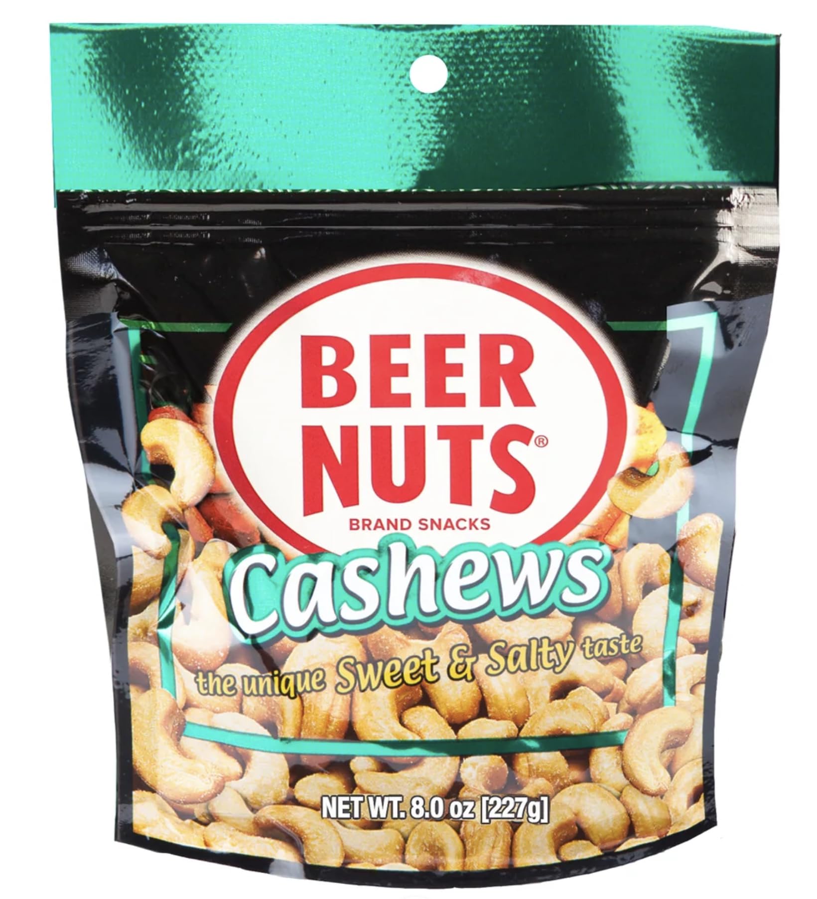 Beer Nuts Cashews, Travel Packs, Crunchy Party Pretzels, Cheese Sticks, Sesame Sticks, Roasted Corn Nuts, & Original Roasted Sweet Glazed Salted