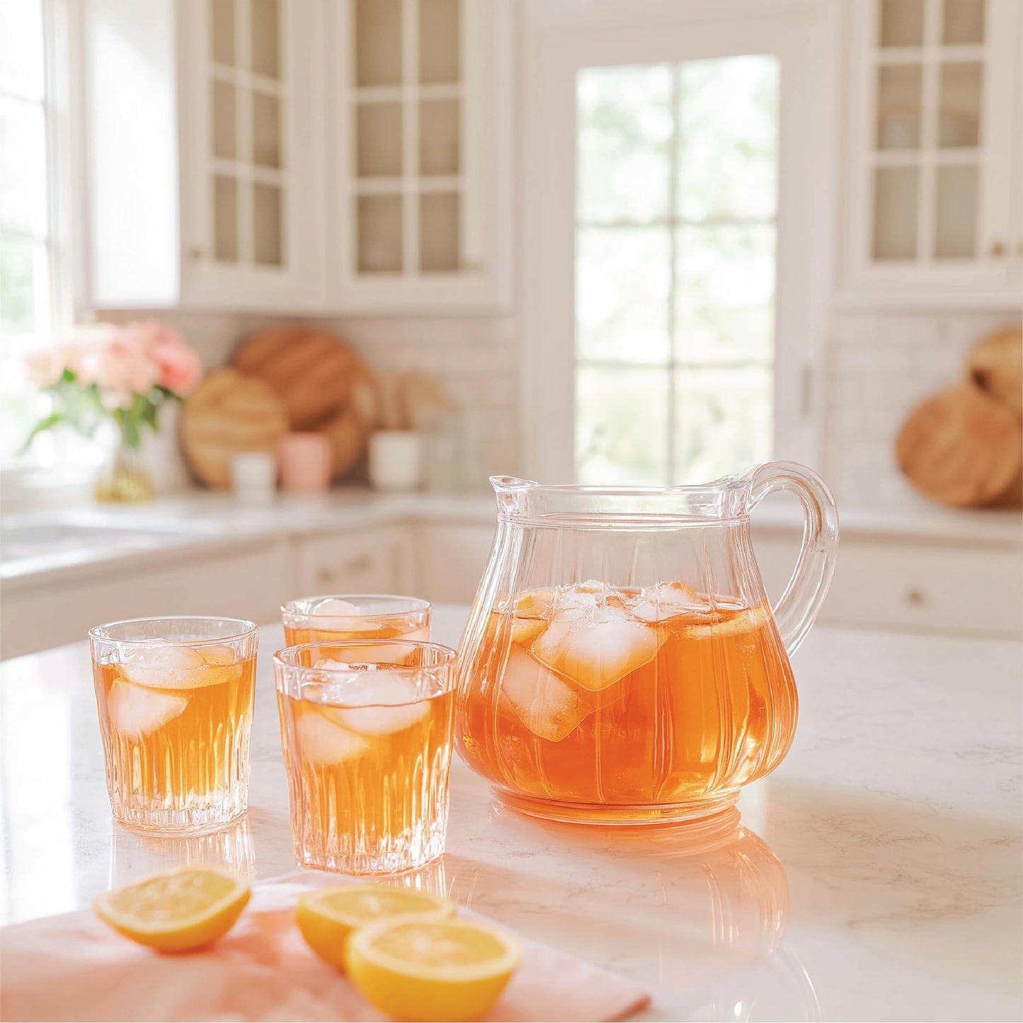 Jordan's Skinny Mixes Sugar Free Syrup, Sweet Tea Flavor, Fruit Flavored Water Enhancer, Drink Mix for Iced Tea, Lemonade, Drinks, Low Calorie Water