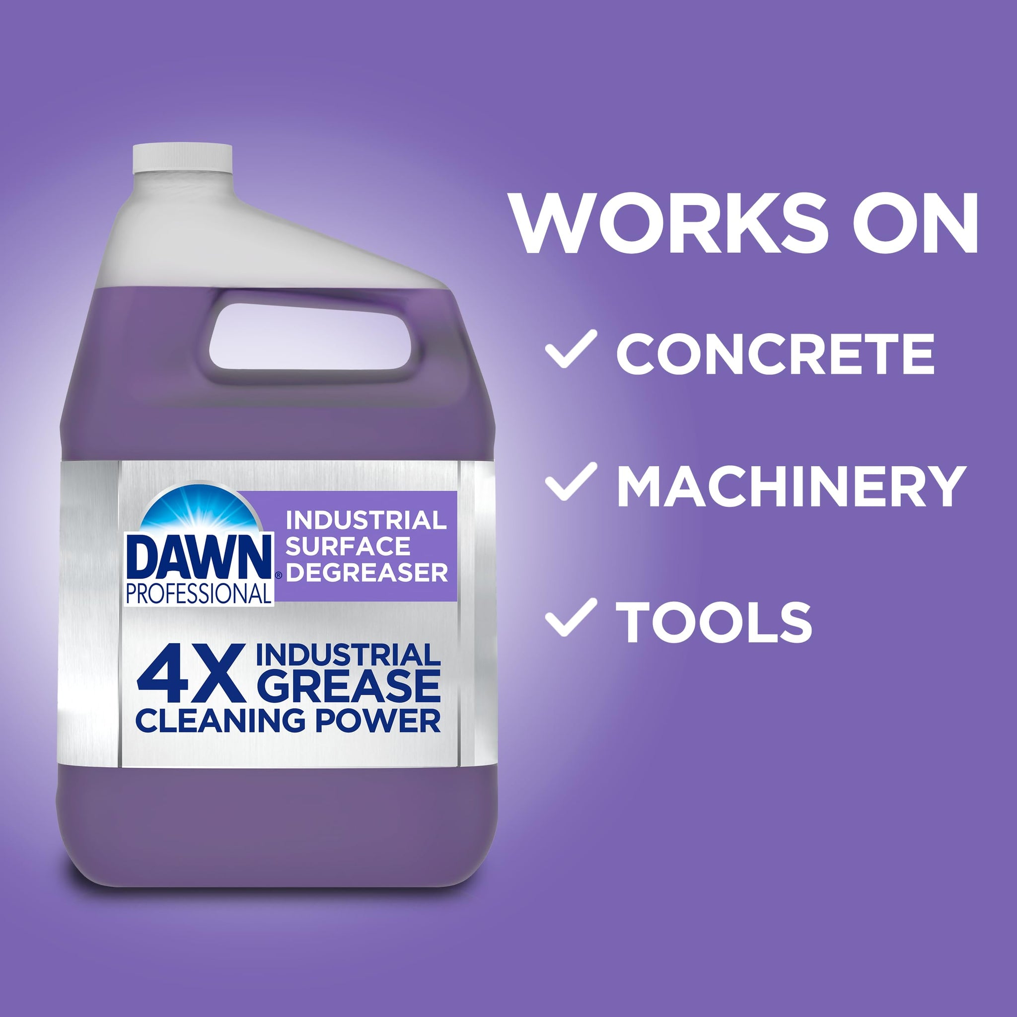 Dawn Professional Heavy Duty Liquid Degreaser, Pine Scent, 1 gal., 3/Carton (04852)