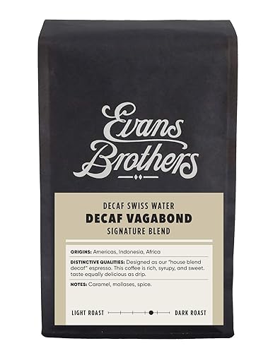 Evans Brothers Coffee Decaf Vagabond, 12 Oz