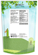 Food to Live Organic Dry Roasted Nut Lovers Mix, 8 Ounces - Oven Toasted Pistachios, Almonds and Cashews Blend. No Salt Added. Trail Snacks for Adults