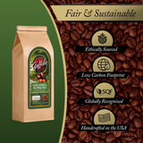 Apffels Colombian Supremo - Whole Bean, Medium Roast, 100% Arabica Coffee, (2lb Bag)