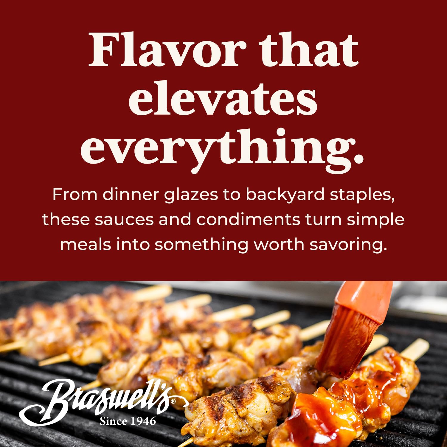 Braswell’s Spicy Hot Wing Sauce - Small-Batch, Renowned Specialty, Made in USA, Since 1946 (13.5oz)