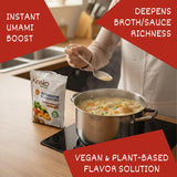 All Natural Shiitake Mushroom Seasoning Powder, Kinoko Yugo Fusion - Umami Powder, No MSG, Vegan & Vegetarian, 17.63oz (500g)