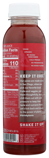 SUJA Organic Sweet Beets Apple Juice, 12 Fl Oz