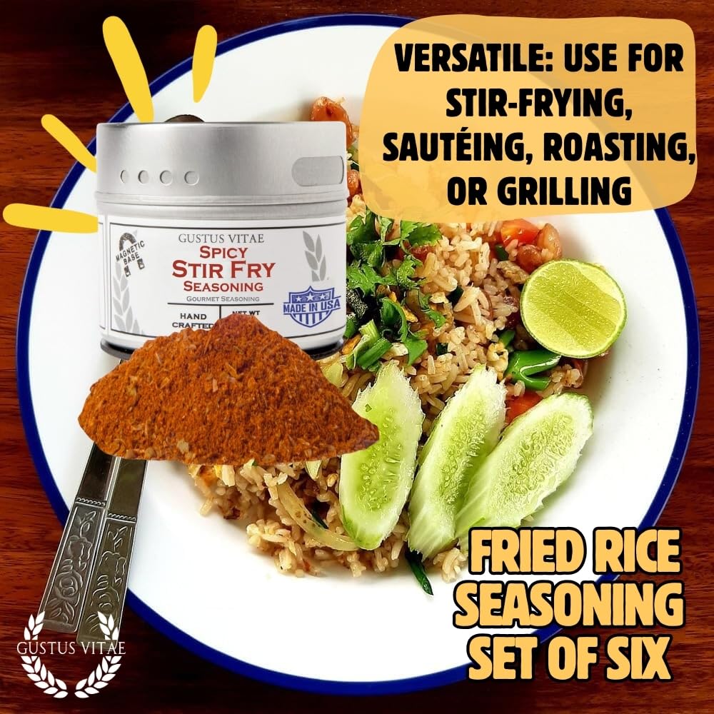 Gustus Vitae | Fried Rice Seasoning Collection | All Natural Spice Blends