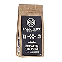 SALISH KINH Whole Bean Coffee | Between the Pines | 12 oz Bag | Medium Dark Roast | 60% Arabica & 40% Robusta | Specialty Grade | Single Origin |