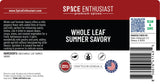 Spice Enthusiast Whole Leaf Summer Savory - 2.5 oz