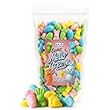 Easter Mello Creme Mix, 24 oz Bulk Resealable Bag, Spring Candy Assortment with Chicks, Bunnies & Eggs, Pastel Marshmallow Spring Easter Candy