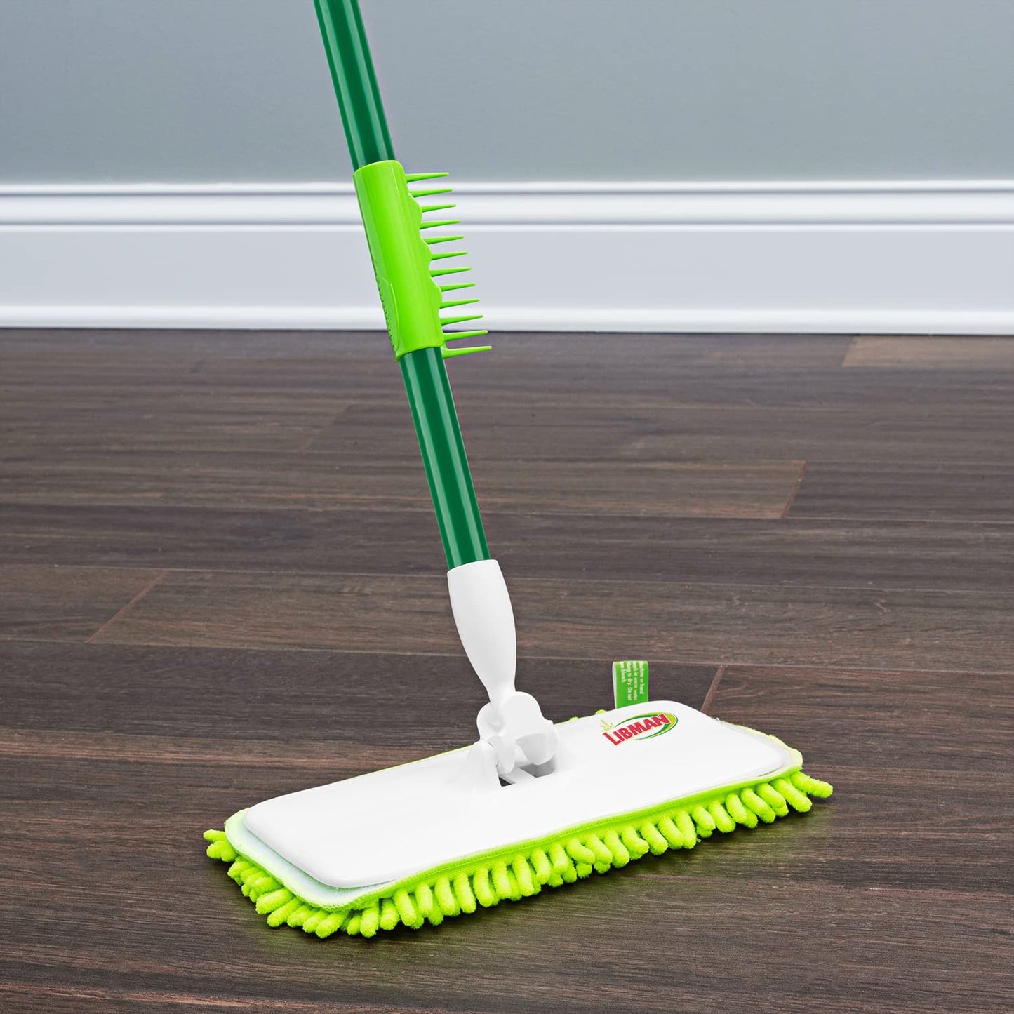 Libman 1486 Freedom Floor Duster Refill Dry Dust Mop Replacement Heads for The Libman Freedom Floor Duster - 3 Pack, Green