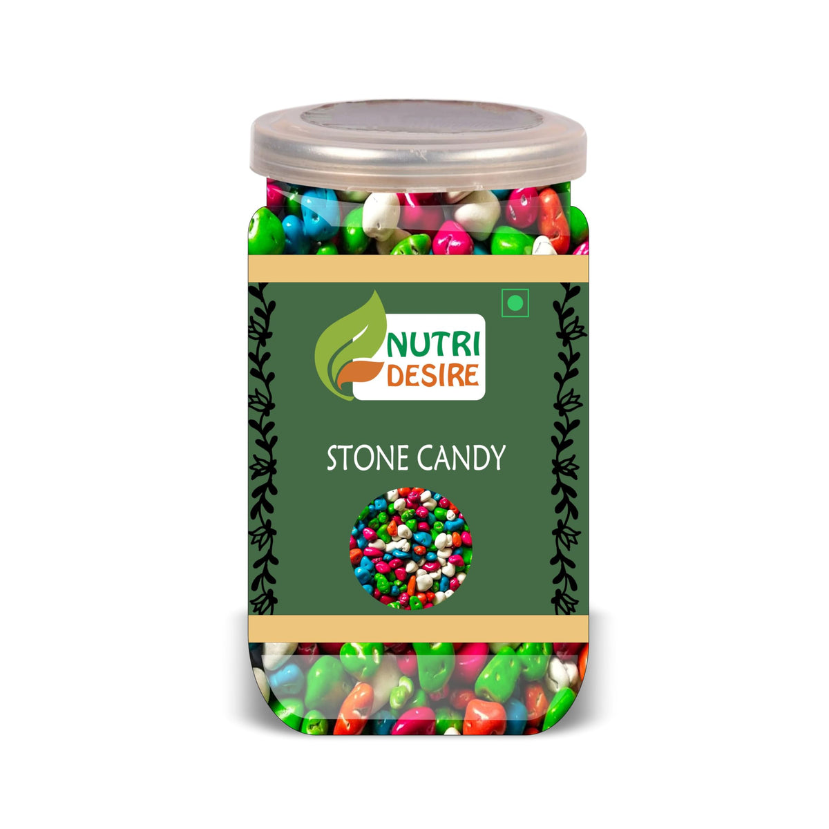 NUTRI DESIRE Stone Candy 500 Gram Airtight Container