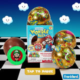 Super Mario Wonder Ball Milk Chocolate with surprise collectible coin, 10 Pack for Kids Teens Adults Boys Girls Men Women of all ages, Birthday Party