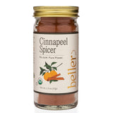 Beller Nutrition Cinnapeel Spicer | Organic Ceylon Cinnamon Powder Blend with Ginger & Orange Peel | 2 oz | Ground Ceylon Cinnamon Spice for Baking