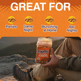P-Nuttles Butter Toffee Covered Peanuts, Sweet Salty Snack, Nuts, Made in USA, Kosher, Party, Crunchy Nut, 44 oz Jar