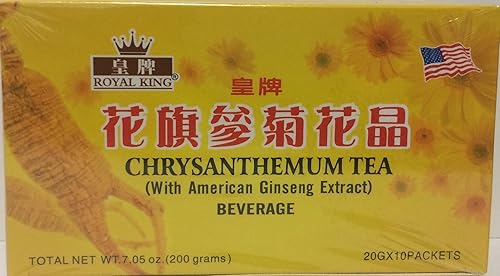 Instant Chrysanthemum Tea with American Ginseng Extract - 20g X 10 Packets