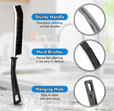 Hard Bristle Crevice Cleaning Brush, Multifunctional Small Cleaning Brush, Scrub Brush for Shower Tile, Gap Cleaning Brush for Kitchen, Bathroom