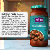 Al'Fez Moroccan Style Meatball Sauce - 15.8oz (Pack of 3) - Mildly Spiced Tomato-Based Cooking Sauce - Gluten Free & Vegetarian - Inspired by Moroccan