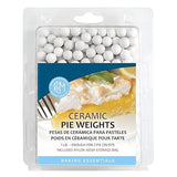 R&M International Ceramic Pie Weights, 1 lb. with Mesh Storage Bag