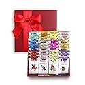 Chuao Chocolatier Share the Love Assorted Milk and Dark Mini Gourmet Chocolate Bars Gift Box | Sampler For Holiday, Birthday, Thank You, Corporate