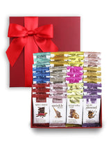 Chuao Chocolatier Share the Love Assorted Milk and Dark Mini Gourmet Chocolate Bars Gift Box | Sampler For Holiday, Birthday, Thank You, Corporate