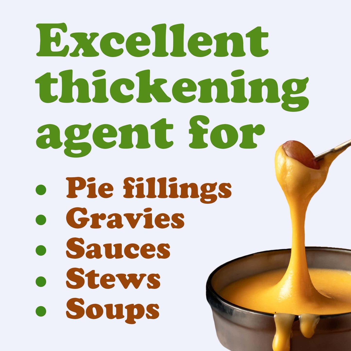 Food to Live Organic Tapioca Flour, 2 Pounds - Non-GMO Finely Ground Tapioca Starch. Wheat and Rice Flour Substitute. All Purpose Thickening Agent