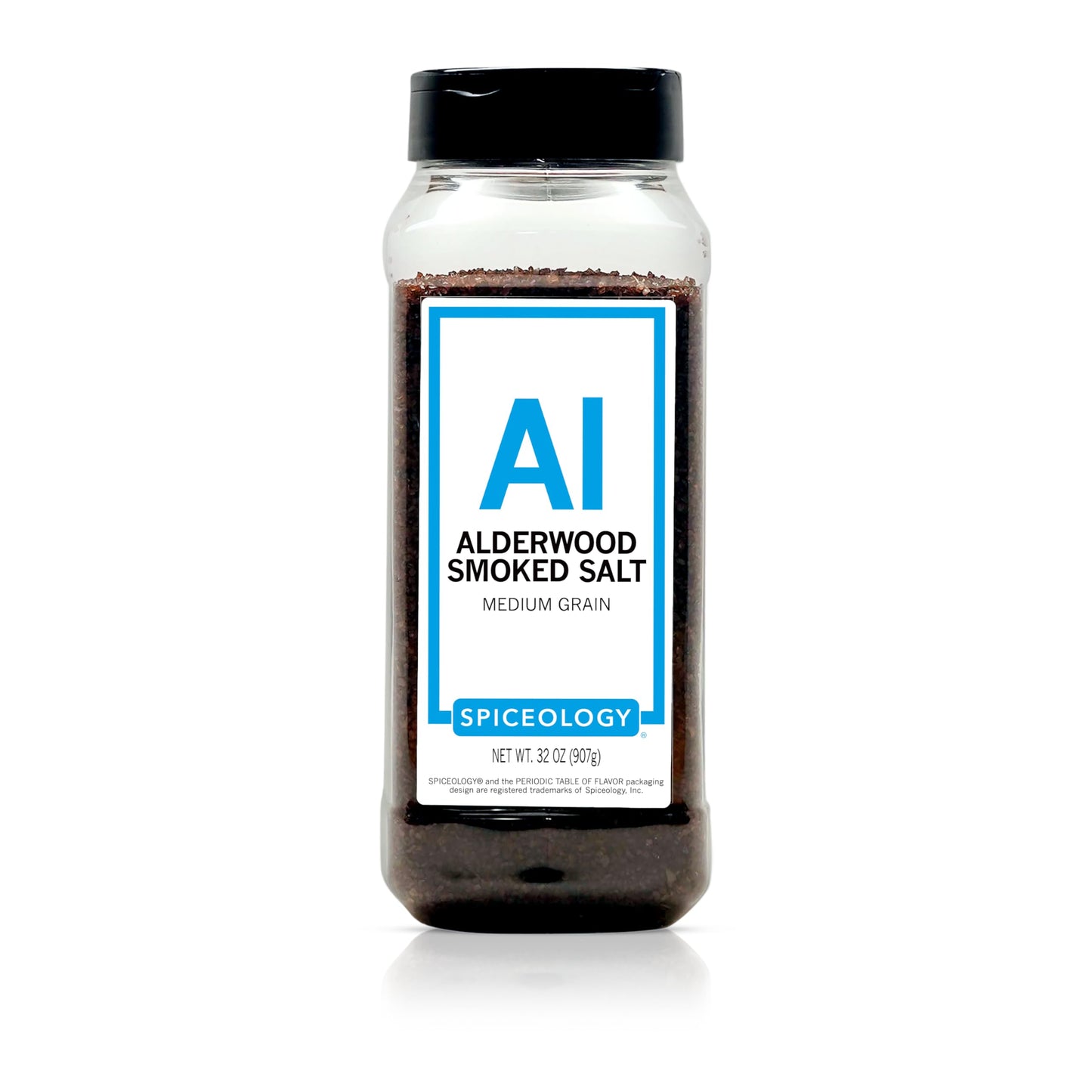 Spiceology - Alderwood Smoked Salt - Bold, Wood-Smoked Sea Salt - Ideal for Grilling, Finishing, Rubs, Cocktails & Roasted Veggies - Freshly Packed