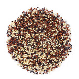 Food to Live Organic Tri-Color Quinoa, 3 Pounds - Non-GMO, Blend of White, Black, and Red Quinoa, Whole Grain, Raw Seeds, Non-Irradiated, Kosher, Vegan, Sproutable, Sirtfood, Bulk, Rice Replacement.
