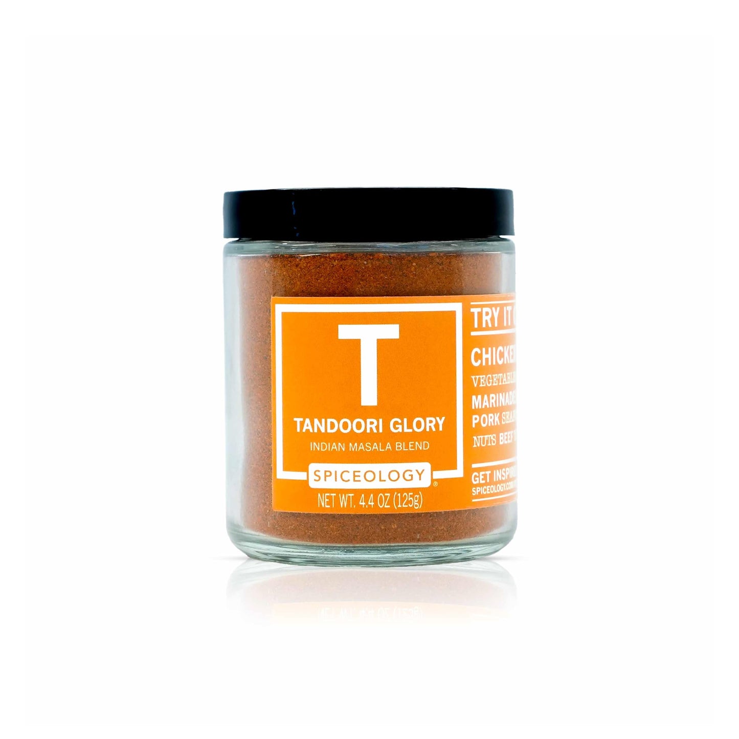 Spiceology - Tandoori Glory - Indian Masala Blend - Curry Spices and Seasonings - Use On: Chicken, Vegetables, Lamb, Marinades, Pork, Seafood, Nuts