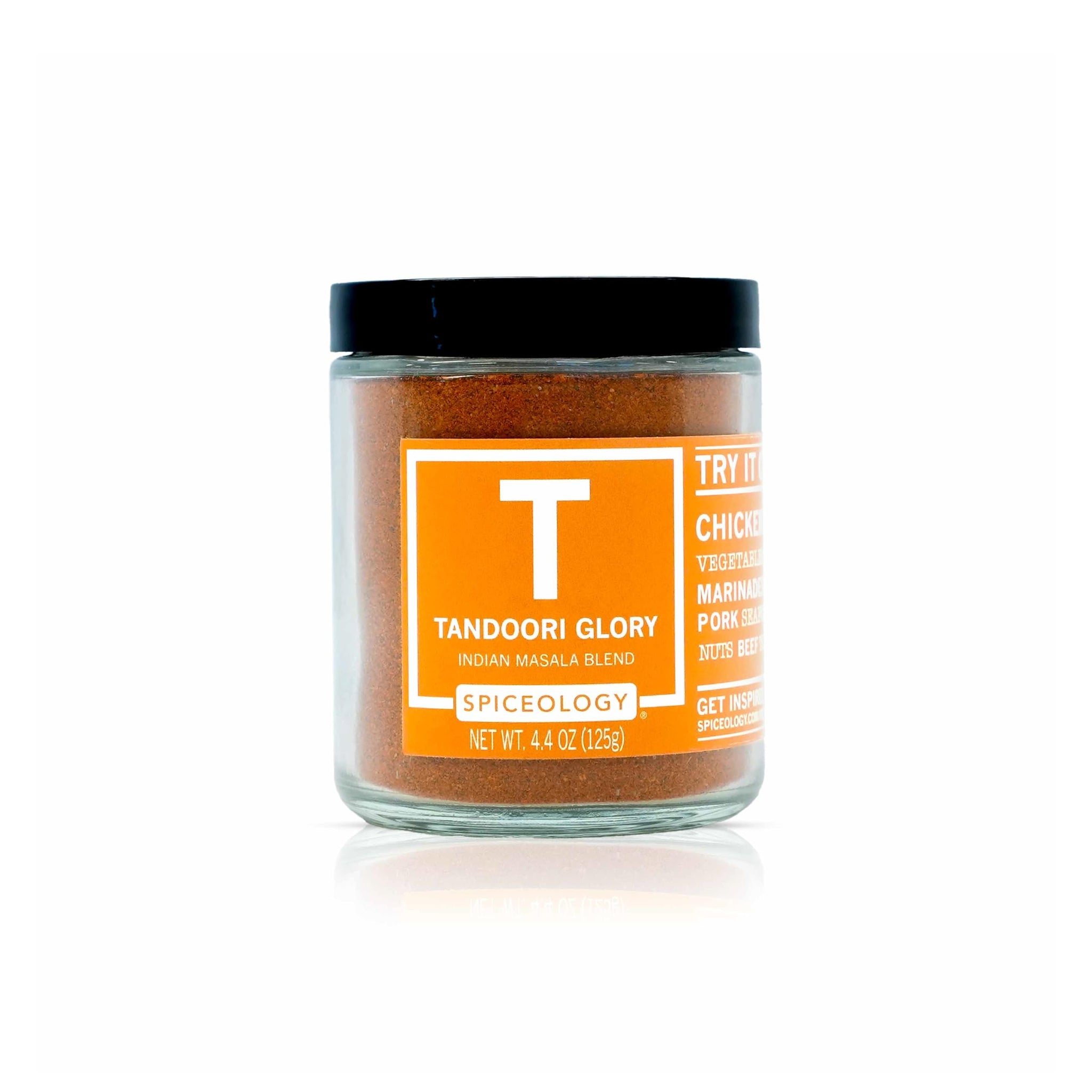 Spiceology - Tandoori Glory - Indian Masala Blend - Curry Spices and Seasonings - Use On: Chicken, Vegetables, Lamb, Marinades, Pork, Seafood, Nuts