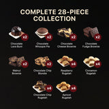 Dulcet Bakery Gift Baskets For Fathers Day - Gourmet Freshly Baked Treats - Premium Chocolate Brownies, Whoopie Pies, Cookies - Great Gift for Mom