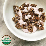 Lark Ellen Farm Vanilla Cinnamon Granola Clusters: Raw, Organic, Vegan. Low Carb, Paleo. Gluten-Free Bites. Healthy Snack, Healthy Breakfast, Cereal