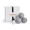 LAFCO New York Dryer Ball & Laundry Fragrance Oil Set, Chamomile Lavender - Soften, Scent & Dry Fabrics in Less Time - Reduces Static & Lint