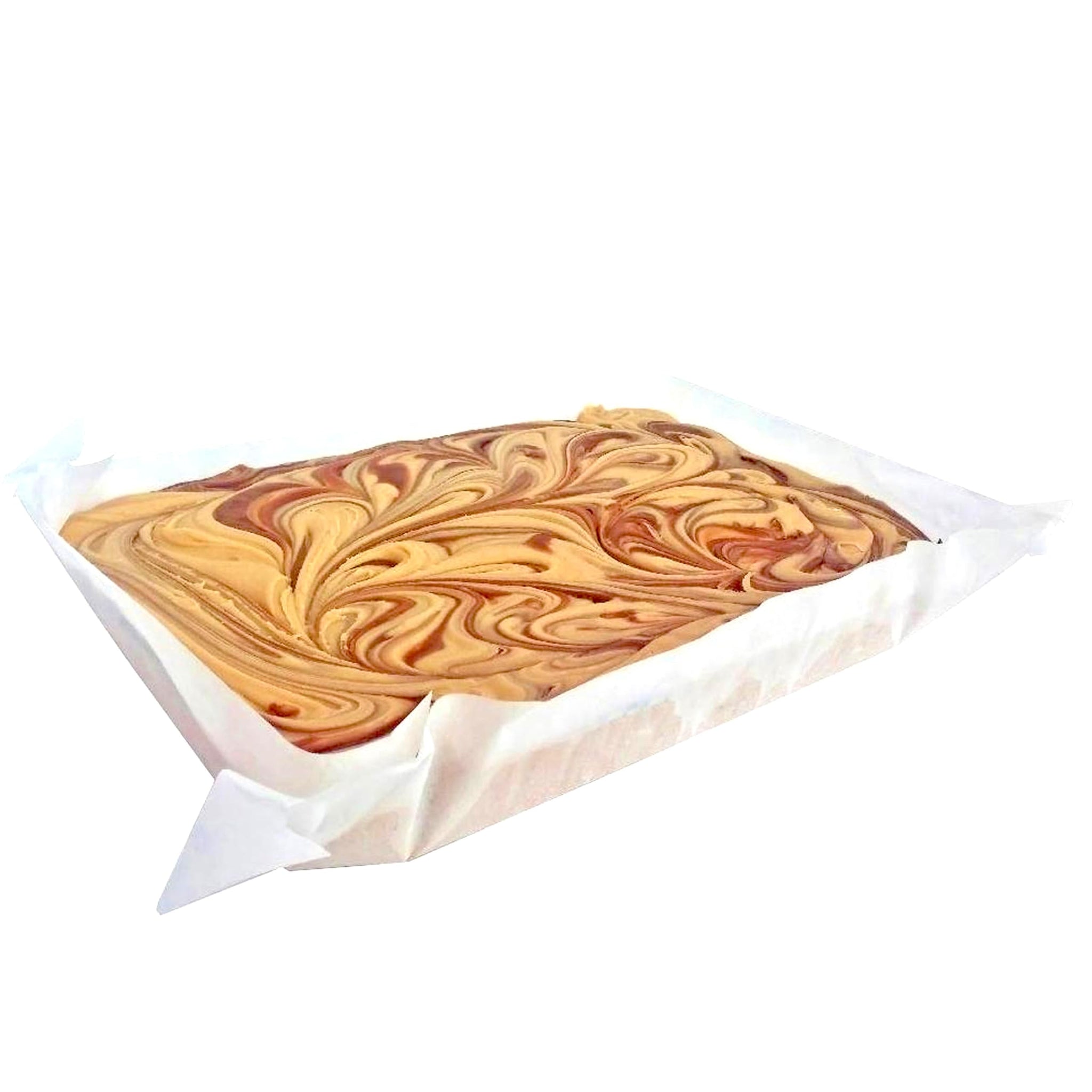 The Amish-Buggy Creamy Fresh Made 7 Pound Slabs Fudge (Chocolate Peanut Butter Swirl)