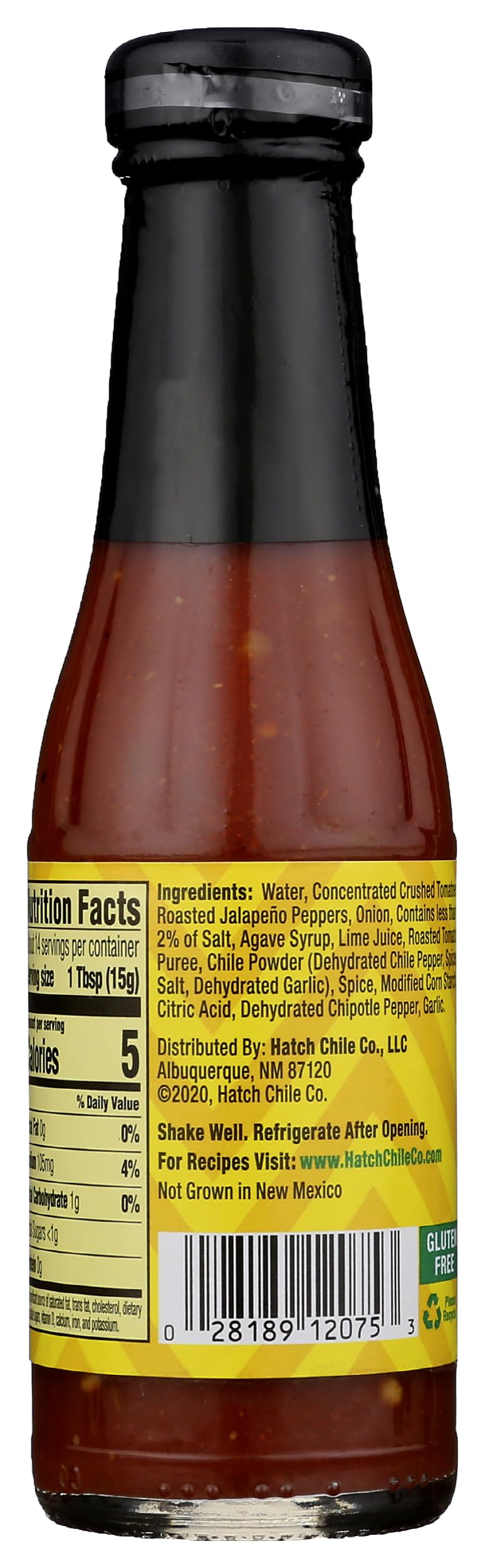 Hatch, Sauce Taco Fire Roasted, 7.5 Ounce