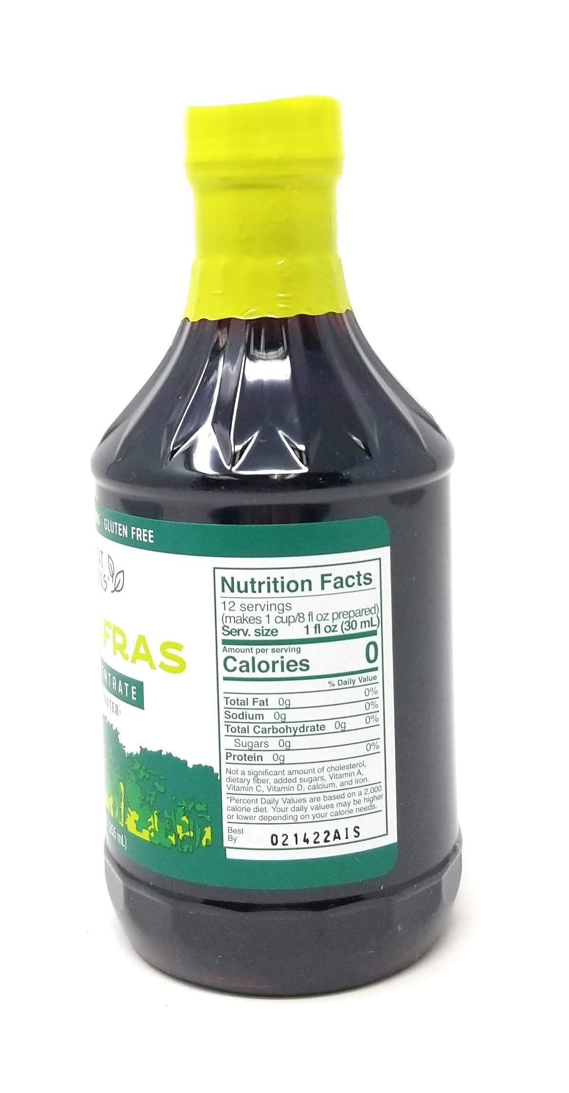 Ancient Infusions Sassafras Concentrate Instant Tea, 12-Ounce Bottles (Pack of 6)