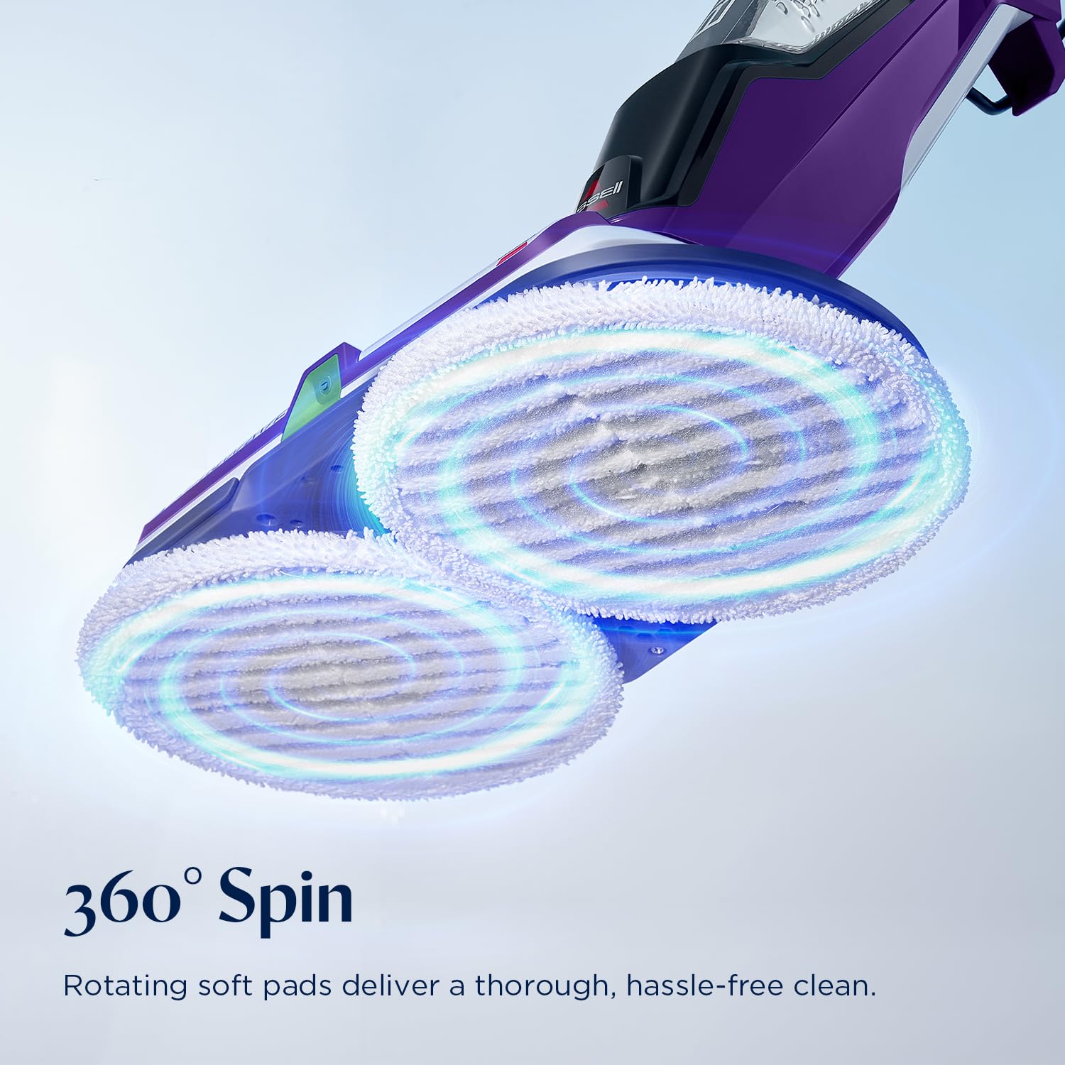 Bissell SpinWave Pet Hard Floor Corded Spin Mop, Electric Floor Cleaner with Washable Pads for Stain Removal on Sealed Hard Floors, 20399