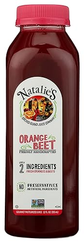 Natalies Orchid Island Juice Orange Beet Juice, 12 Fl oz