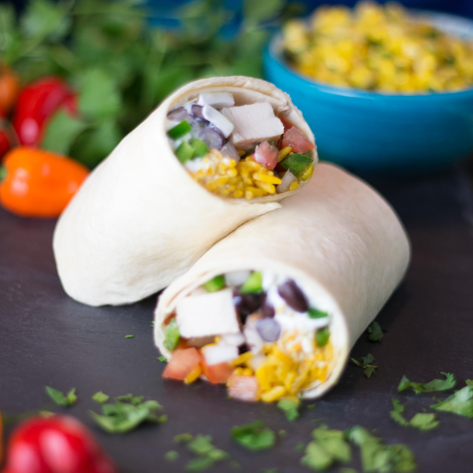 Toufayan Gluten Free 12" Sandwich Wraps - Bulk Wholesale Case, Premium Foodservice Tortillas (6 Pack, 72 Wraps Total)