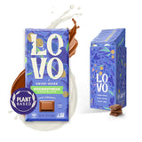 LOVO Dairy Free Coconutmilk Milk Chocolate Bars, 8 Pack