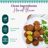 Al’Fez Lebanese Style Falafel Mix - 5.3oz (Pack of 1) - Chickpea Flour & Spice Blend for Crispy Falafels - Vegan, Quick & Easy Preparation - Perfect