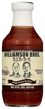 Williamson Bros Bar-B-Q Sauce, Original, 16 oz