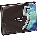 5 Gum React Mint - 10 per pack -- 12 packs per case.