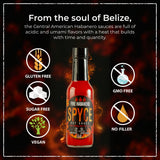 SPYCE Habanero Hot Sauce, Vegan, Gluten Free, Low Sodium, Non-GMO, No MSG, No Sugar, No Filler (5 oz, Fire Habanero)