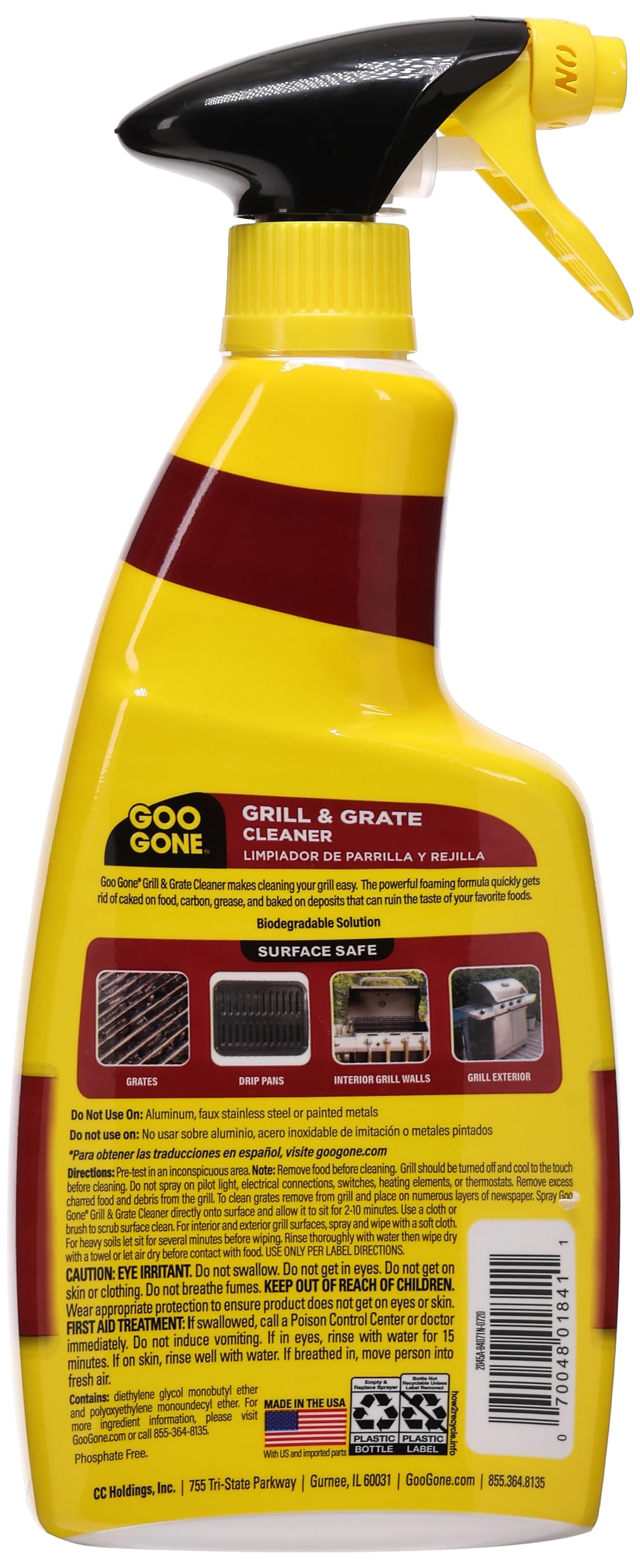 Goo Gone Grill and Grate Cleaner - 24 oz.