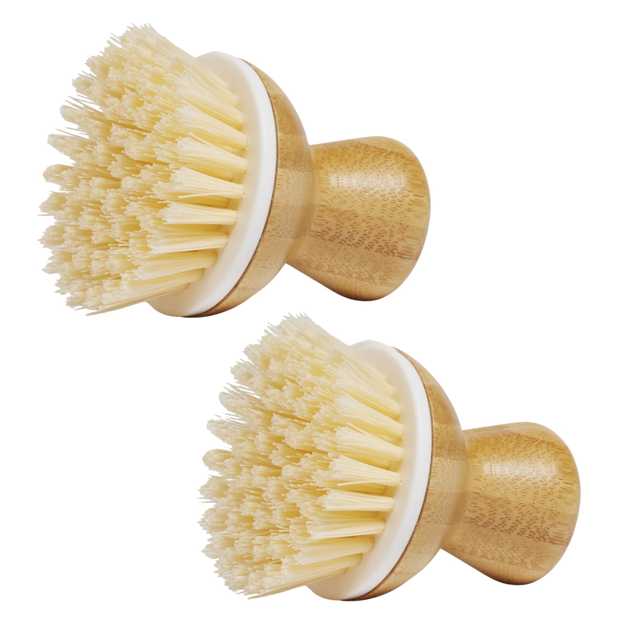 Grove Co. Bubble-Up Dish Brush, 2-Pack, Ergonomically Designed Dish Scrubber, Replacement Dish Scrub Brush, Removes Tough Messes, Gentle on Dishes